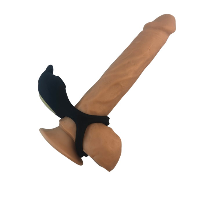 Par Penisring m. Klitorisvibrator