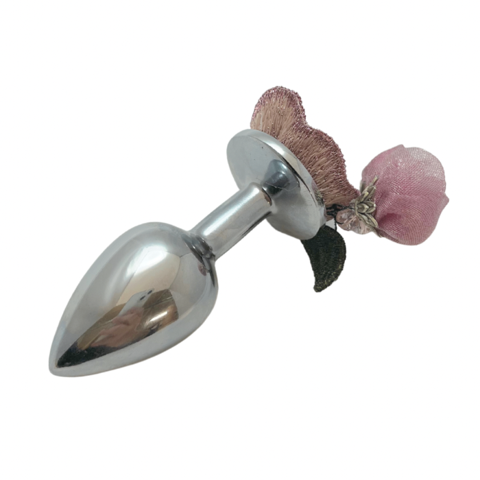Steel Flower Butt Plug