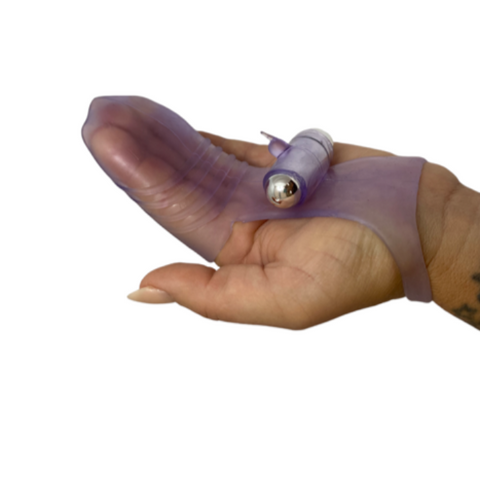 Purple Hand Sleeve Vibrator