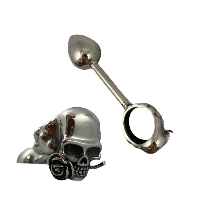 Steel Skull Butt Plug