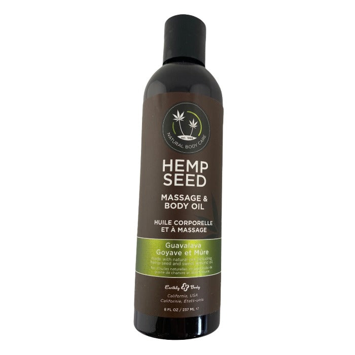 Hemp Seed Massage Oil Guavalava Scent