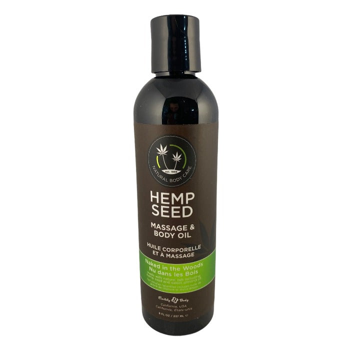 Hemp Seed Massage & Body Oil - Naked in the woods