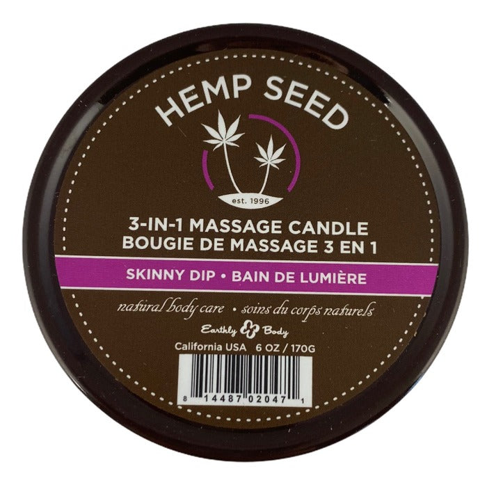 Hemp Seed Massagelys – Skinny Dip