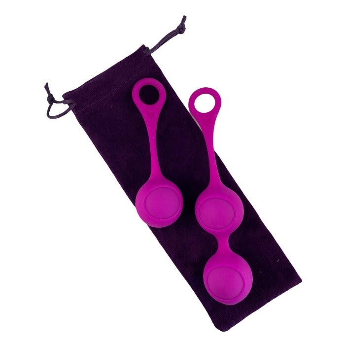 Purple Trainer Set - Bækkenbundskugler