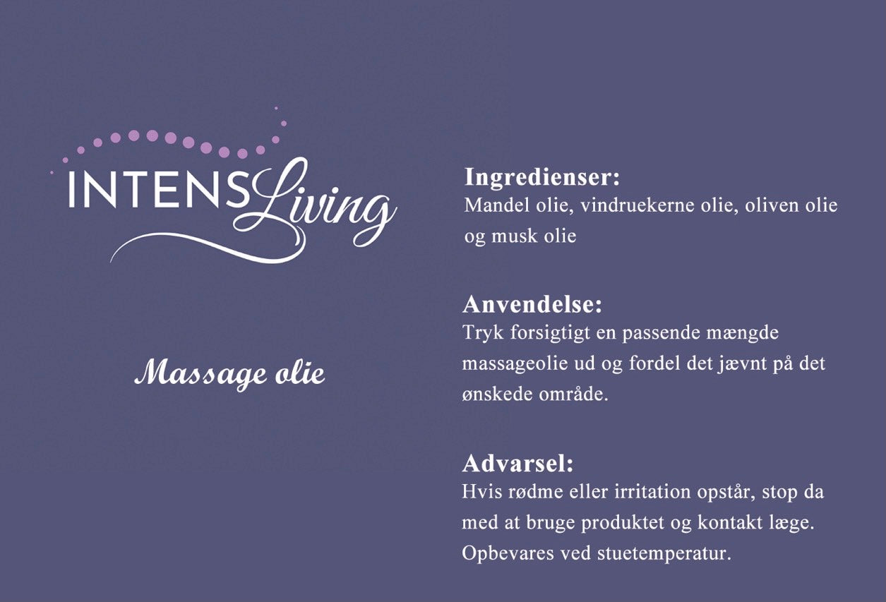 Intens Living Massage Olie 15ml